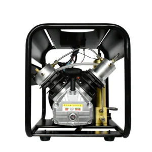 TUXING 4500Psi Pcp Air Compressor,Built-in Two Stage Filtration Water-Oil Separator,Auto-stop Version,Double Cylinder High Pressure Air Compressor for Pcp Air Rifle Scuba Diving Cylinder Charging
